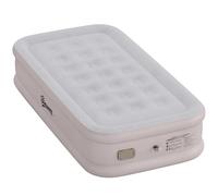 Outsunny Matelas Gonflable, Lit Simple, Pompe Électrique Intégrée, Surface Floquée, Imperméable 5000 mm, Sac Transport, Facile à Ranger, Lit Gonflable pour Camping Voyages Invités, 190x97x39cm, Kaki