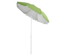 Outsunny Parasol de plage Parasol inclinable octogonal Ø 160 cm tissu polyester haute densité anti-UV mât démontable sac de transport inclu vert