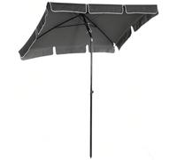 Outsunny Parasol rectangulaire inclinable alu métal polyester haute densité diamètre 2 m beige clair Description:Ce magnifique parasol rectangulaire inclinable de 2 m de diamètre vous offrira une prot