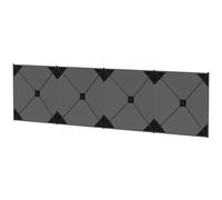 Outsunny Paravent pliable pour camping Écran d’intimité avec haubans piquets sac de transport pour camping jardin 480 x 120 cm Gris foncé