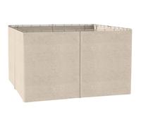 Outsunny - Parois Latérales pour Pavillon de Jardin - Polyester - 352x205cm - Beige