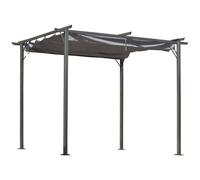Outsunny - Pergola - Métal - 300x300x230cm - Gris