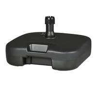 Outsunny Pied de Parasol Rond Base de Lestage 46L x 45l x 26H cm Noir