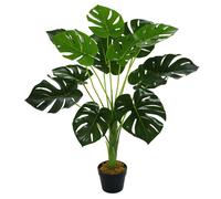Outsunny - Plante artificielle - PE - 16x16x85cm - Vert