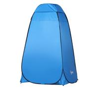 Outsunny Pop-up Duschzelt, tragbare Toilettenzelt mit Tragetasche Fenster Mobile Umkleidezelt WC Zelt Privatsphäre Toilette Umkleidekabine Wurfzelt Lagerzelt für Outdoor Camping Strand