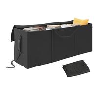 Outsunny Sac de rangement pour coussins de jardin, sac de rangement, housse de protection avec poignée de transport, fermeture éclair, imperméable et résistant aux UV, Oxford 600D, pour coussins