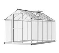 Outsunny - serre - Aluminium - 303x183x195cm - Transparent