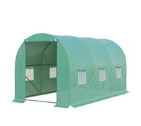Serre de jardin tunnel 8m²