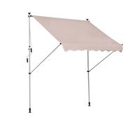 Outsunny - store banne - Aluminium - 200x150x280cm - Beige