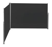 Outsunny - Store latéral - Polyester - 600x10x180cm - Noir