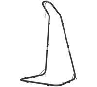 Outsunny Support de fauteuil suspendu Support pour fauteuil suspendu, 133 cm x 116 cm x 195/230 cm, Noir