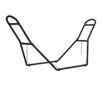 Outsunny Support de Hamac pour 2-3 Personnes Portable 2,75 à 4 m Noir