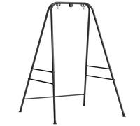 Outsunny Support pour chaise suspendue et hamac 183 cm 2 mousquetons noirs