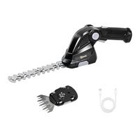Outsunny Taille-haie cisaille gazon sans fil 2-en-1 7,2V 2 lames chargeur