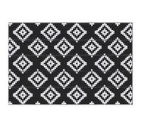 Outsunny - Tapis extérieur - PP - 274x0.3x182cm - Noir