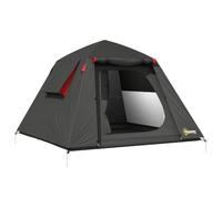 Outsunny Tente de Camping Dôme 2 Personnes Imperméable 3000mm Gris Foncé | 3-4 Saisons, Grande Hauteur 150cm, Montage Rapide, 2 Portes, Abri de Bivouac Autoportant, 22 Piquets