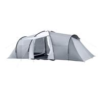 Outsunny Tente de Camping Familiale Dôme, 4-6 Personnes, Multicolore