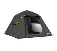 Outsunny Tente de camping, tente dôme pour 2 personnes avec 2 portes et 2 fenêtres, étanche 3000 mm, avec tapis de sol cousu, sac de transport et crochet supérieur pour la pêche, la randonnée, le