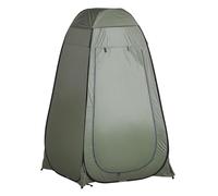 Outsunny Tente de douche Pop-Up Tente de confidentialité portable Tente instantanée avec sac de transport pour salle de bain vestiaire à langer 120 x 120 x 190 cm Vert