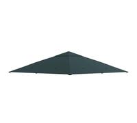 Outsunny Toile de rechange pour pavillon 3 x 3 m polyester 180 g/m² anti-UV gris