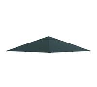 Outsunny Toile de rechange pour pavillon 3 x 3 m polyester 180 g/m² anti-UV gris