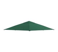 Outsunny Toile de Rechange Tonnelle Pavillon Anti-UV 3 x 3 m Vert