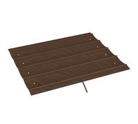 Outsunny Toile de Toit de Rechange pour Pergola 286x245cm 3x2m Café