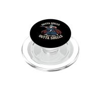 Outta Spells But Not Outta Shells Wizard Fantasy Meme PopSockets PopGrip pour MagSafe