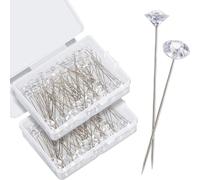 Outus 2 Pouce Mariage Mariée Perle Fleur Cristal Épingle à Cheveux, 100 Pièces