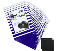 Outus Lot de 1500 chiffons de nettoyage double face pour objectifs d'appareil photo, microscopes, écrans d'ordinateur, loupes, lunettes