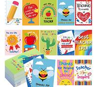 Outus Lot de 360 mini cartes de remerciement pour enseignant - 5,9 x 8,9 cm - Cartes de remerciement pour enseignant - Cartes de vœux pour la maternelle, l'obtention d'un diplôme, la fête des enseignants