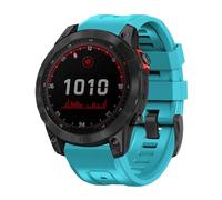 OUTVI 26 bracelets de montre compatibles avec Garmin Fenix 5x 6x Pro 7x 3 HR à ajustement rapide de 26 mm pour Epix Pro Gen 2 51 mm Enduro 2 Descent Mk1 Mk2 Mk2i Mk3i Tactix en silicone souple pour