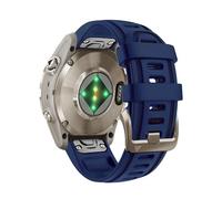 OUTVI Bracelet de montre 20 mm à ajustement rapide pour Garmin Fenix 5S 6S 7S Pro Solar Silicone 20 bracelets de rechange avec boucle dorée clair pour Garmin Epix Pro Gen 2 42 mm Descent Mk2s/3/3i