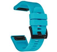 OUTVI Bracelet de montre de 26 mm compatible avec Garmin Fenix 5X 6X Pro 7x 3 HR en silicone robuste à ajustement rapide 26 Bracelet de rechange Epix Pro Gen 2 51 mm Enduro 2 Descent Mk2 Mk2i Mk3i