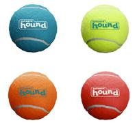 Outward Hound Balle pour Chien Squeaker Ballz - avec couineur - Lot de 4 - S