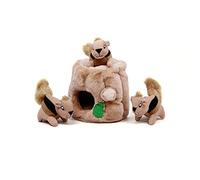 Outward Hound Casse tête pour Chiens - Cache-Cache Ecureuil en Peluches, format XL