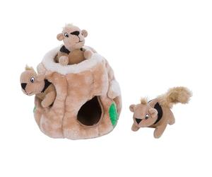 Outward Hound Casse tête pour Chiens - Cache-Cache Ecureuil en Peluches, Petit format