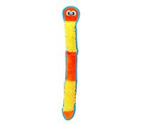 Outward Hound Durablez Jouet interactif couineur pour Chien en Peluche résistante Motif Serpent Nubby Bleu Taille XL