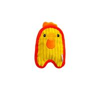 Outward Hound Jouet sonore Invincibles Minis pour Chien - couineur/résistant - Poule - Jaune - XS