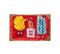 Outward Hound Nina Ottosson de Activity Matz Fast Food Fun - Tapis d'activité/Puzzle pour Chien - en Peluche - thème Fast Food