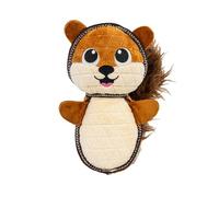 Outward Hound Xtreme Seamz Jouet pour Chien, Coutures renforcées et Coutures Multiples, Peluche Durable avec couineurs, écureuil, 21,1 cm