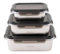 Outwell Camper Food Box Set 3 Units Marron