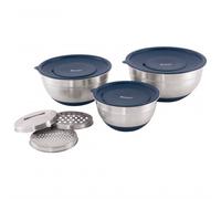 Outwell - Chef Bowl Set With Lids & Graters - Set de vaisselle - One Size - silver