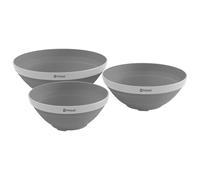 Outwell - Collaps Bowl Set - Plat creux - 3,5 l / 2 l / 1,5 l - grey mist