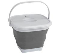 Outwell - Collaps Bucket Square with Lid - Transport de l'eau - 9 l - grey mist