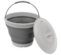 Outwell - Collaps Bucket with Lid - Transport de l'eau - One Size - grey mist