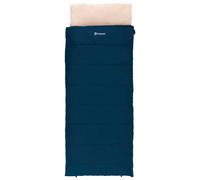 Outwell Sac de couchage synthétique Contour Lux 220 x 85 cm +3/+15°C Bleu profond fermeture à gauche