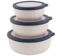 Outwell - Cookout Bowl Set With Lids - Conservation de la nourriture - blue & grey