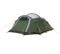 Outwell Earth 4 Plus Four Room Tunnel Tent for 4 Persons, Green | Outwell