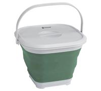 Outwell Seau Carré Pliable Et Couvercle